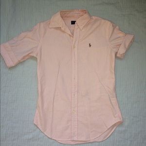 Ralph Lauren W Short Sleeve Oxford Shirt
